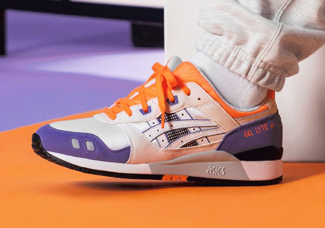 The ASICS GEL-Lyte III OG In Orange And Purple Arrives On October 6th