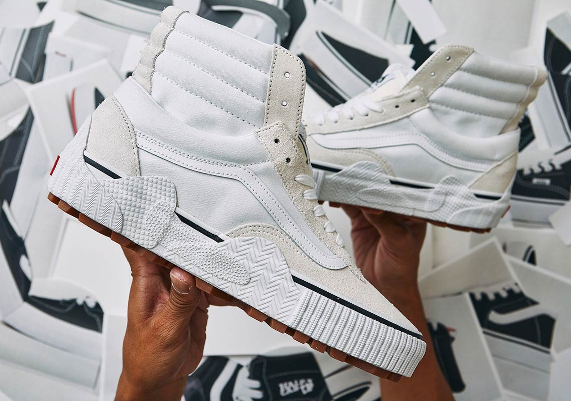 Billys Tokyo Vans Cap Mash Hi Lx White 4