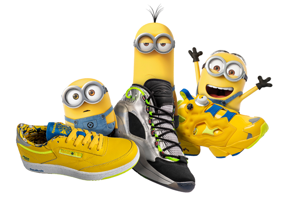 Reebok And Illumination Officially Unveil "Minions: The Rise of Gru" Collection