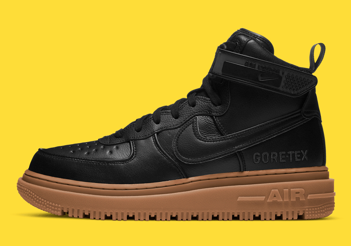 The Nike Air Force 1 High GORE-TEX Gets A Season-Ready Black And Gum