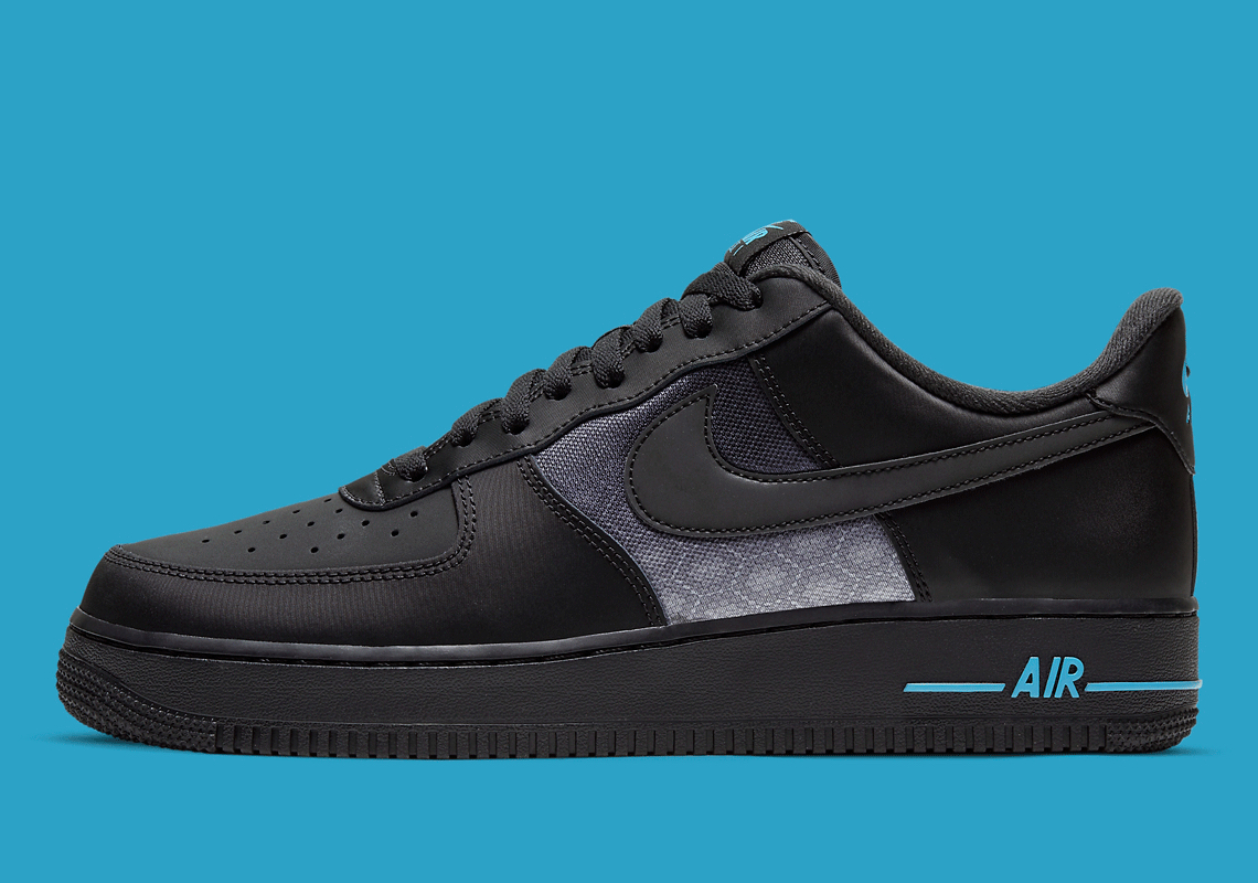 The Nike Air Force 1 Low Features A Seasonal Hexagonal Pattern On Mid-Panel