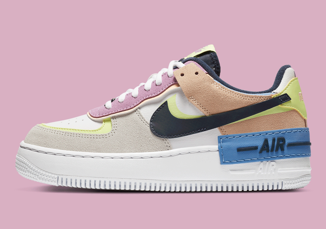 The Nike Air Force 1 Shadow Appears In More Pastels Ahead Of Winter