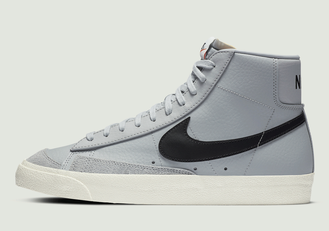 This Nike Blazer Mid '77 Goes Simple In Grey And Black