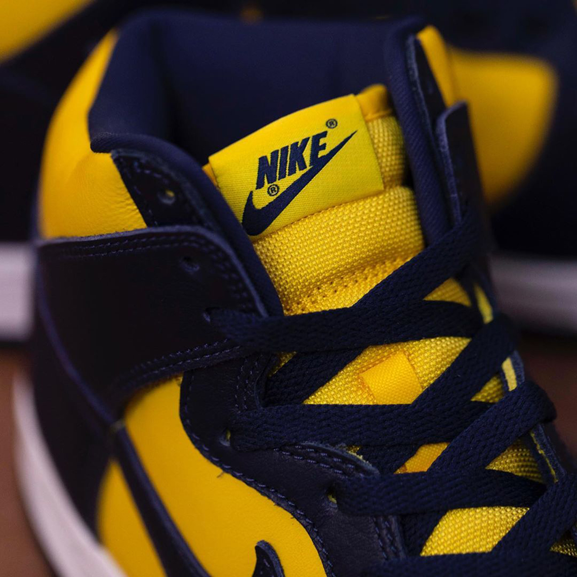 Nike Dunk High Michigan Cz8149 700 Release Reminder 2