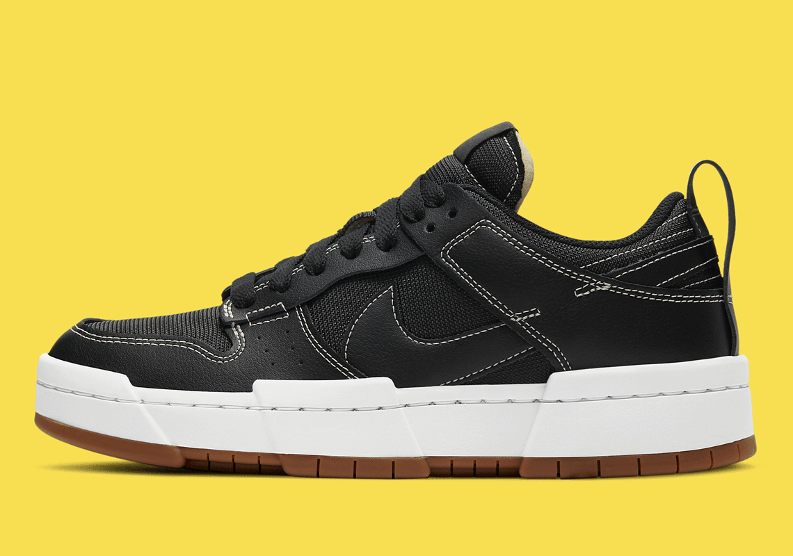 Contrast Stitching Accentuates The Exaggerated Nike Dunk Low Disrupt