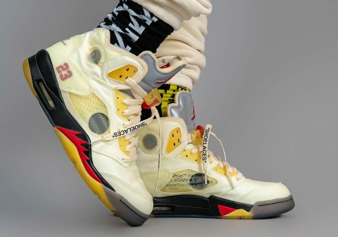 Off White Air Jordan 5 Dh8565 100 5