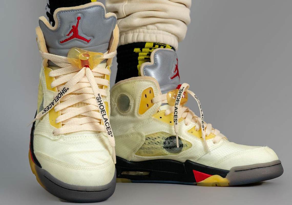 Off White Air Jordan 5 Dh8565 100 6