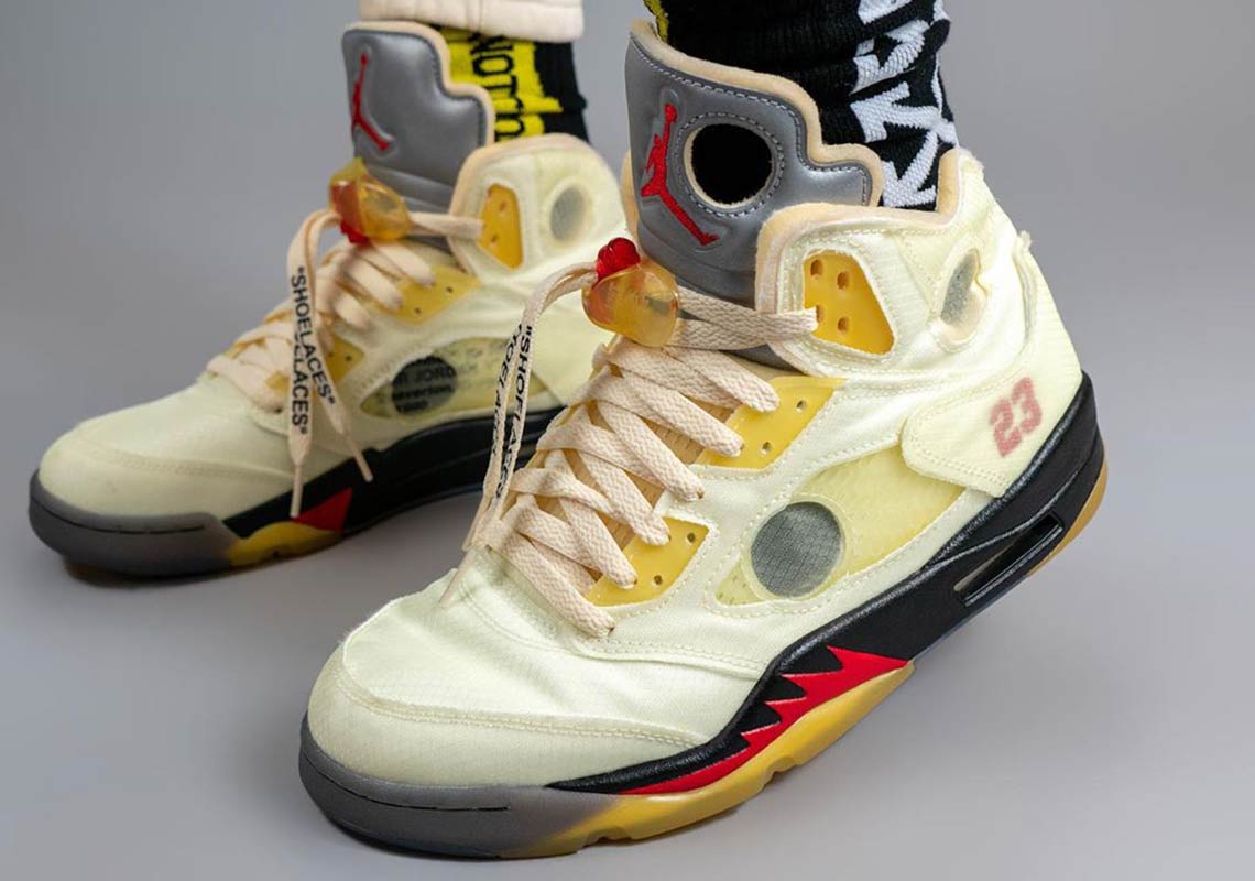 Off White Air Jordan 5 Dh8565 100 8