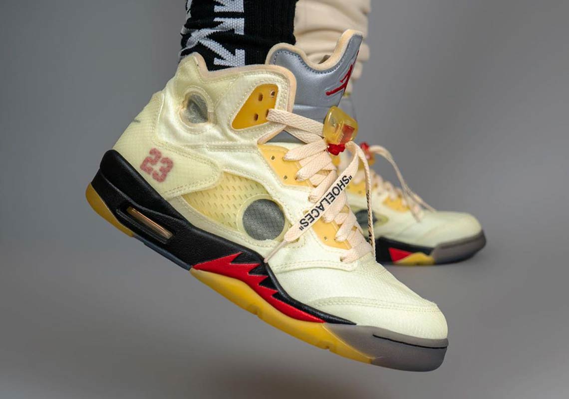 Off White Air Jordan 5 Dh8565 100 9