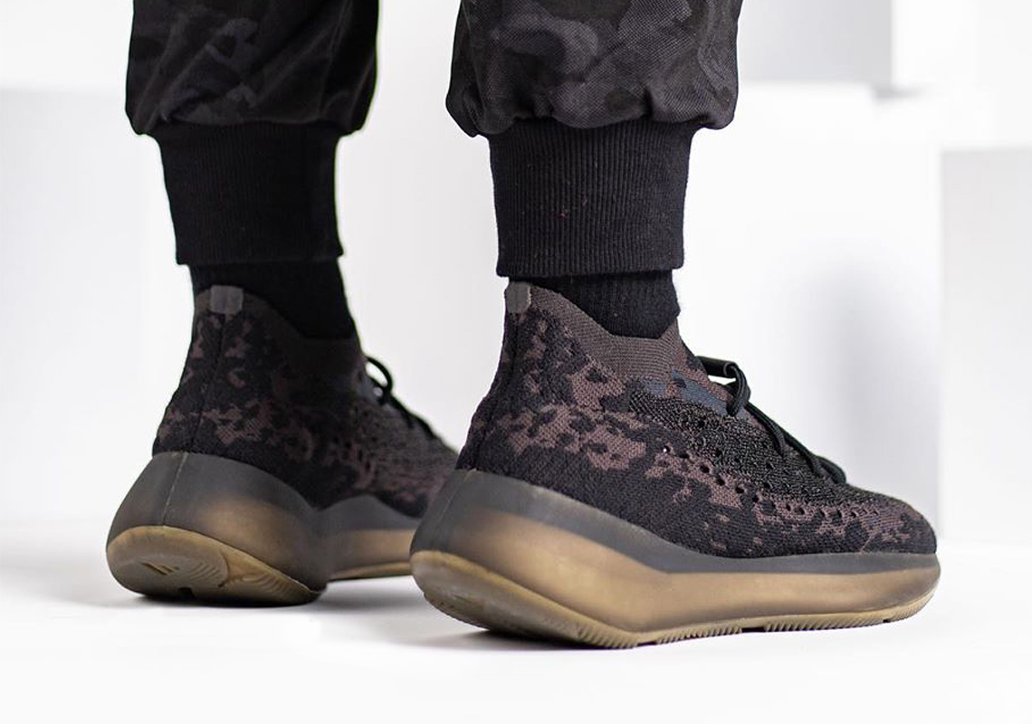 On-Foot Look At The adidas Yeezy Boost 380 "Onyx"