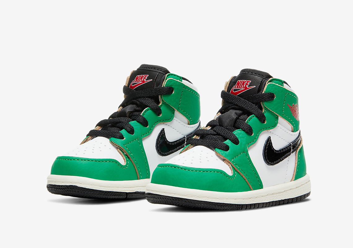 Air Jordan 1 Lucky Green Toddler Cu0450 300 2