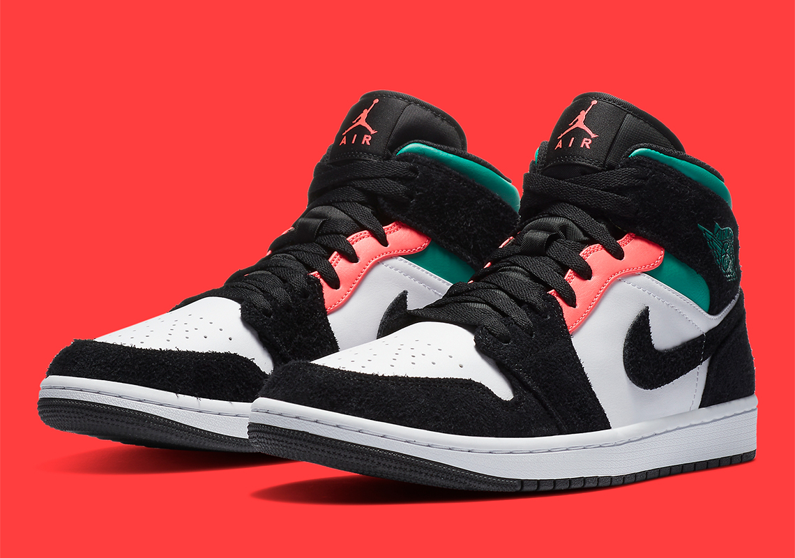 Air Jordan 1 Mid SE Gets "South Beach" Accents