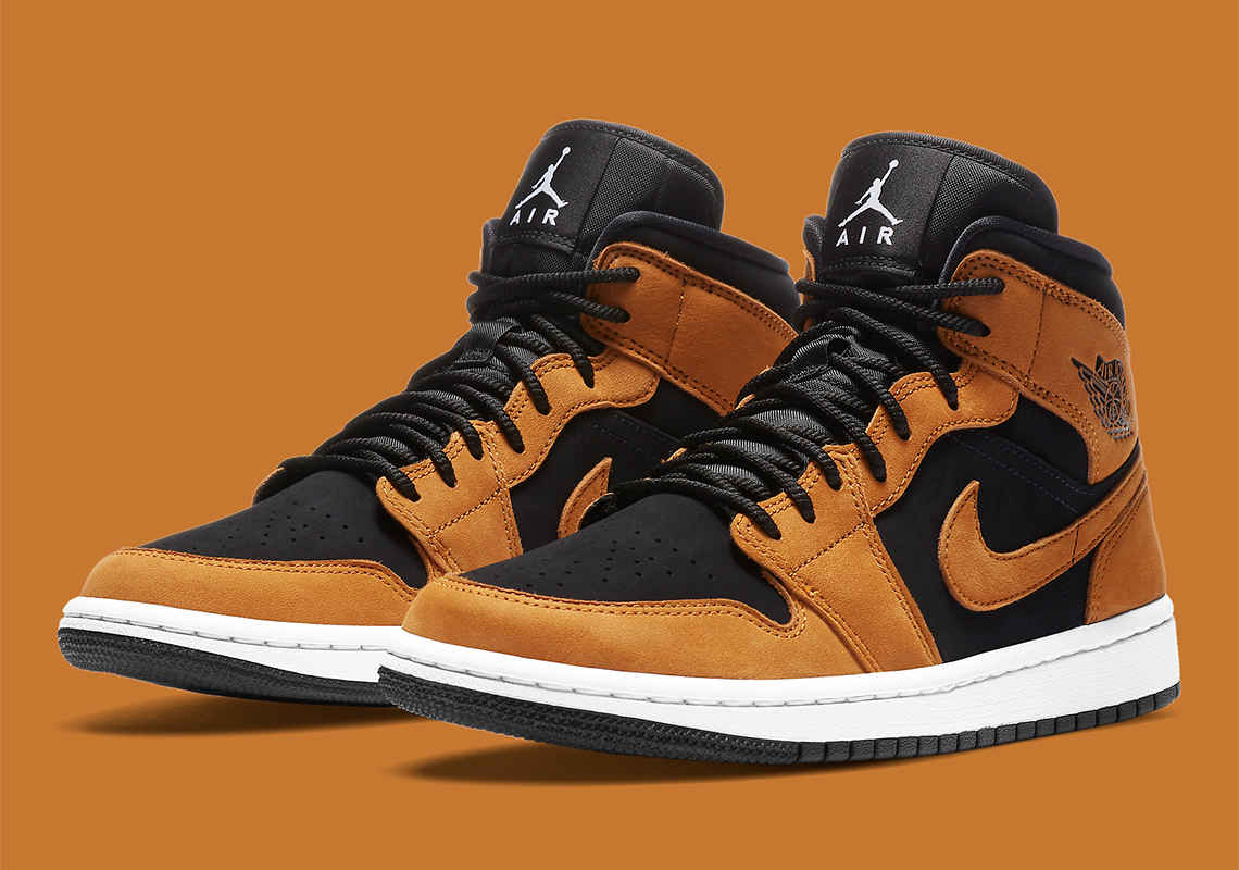 Air Jordan 1 Mid Gets The Seasonal “Wheat” Look