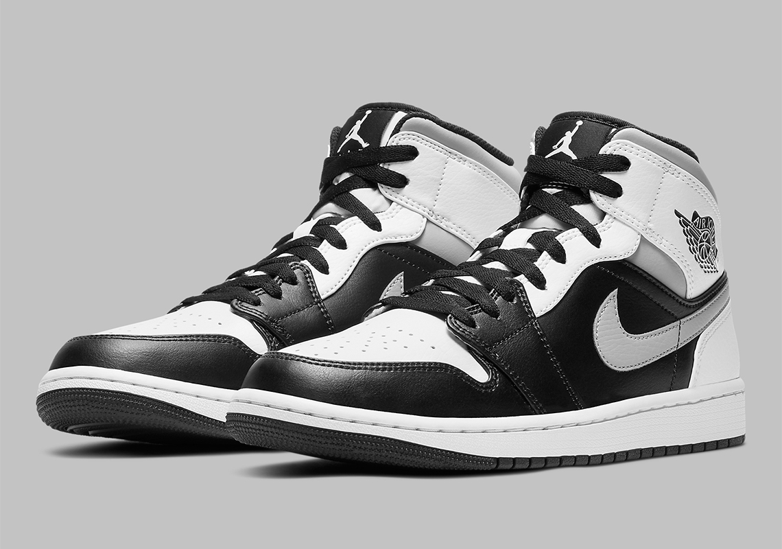 Air Jordan 1 Mid "White Shadow" Alters An OG Colorway