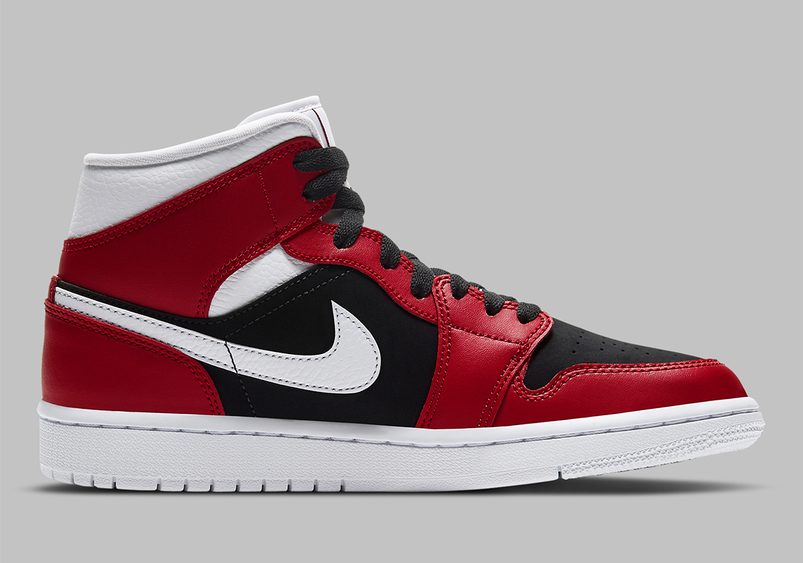 Air Jordan 1 Mid Wmns Gym Red Black White Bq6472 601 8