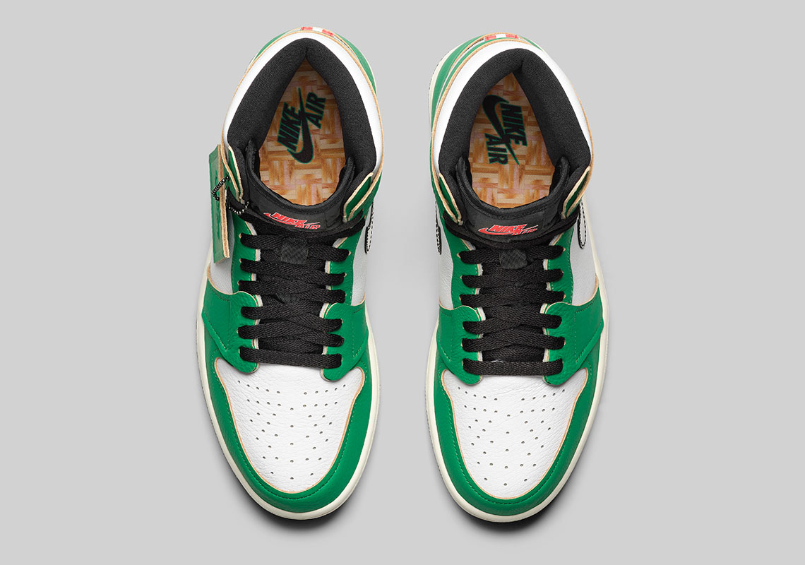 Air Jordan 1 Retro High Og Wmns Lucky Green Db4612 300 Official Images 1