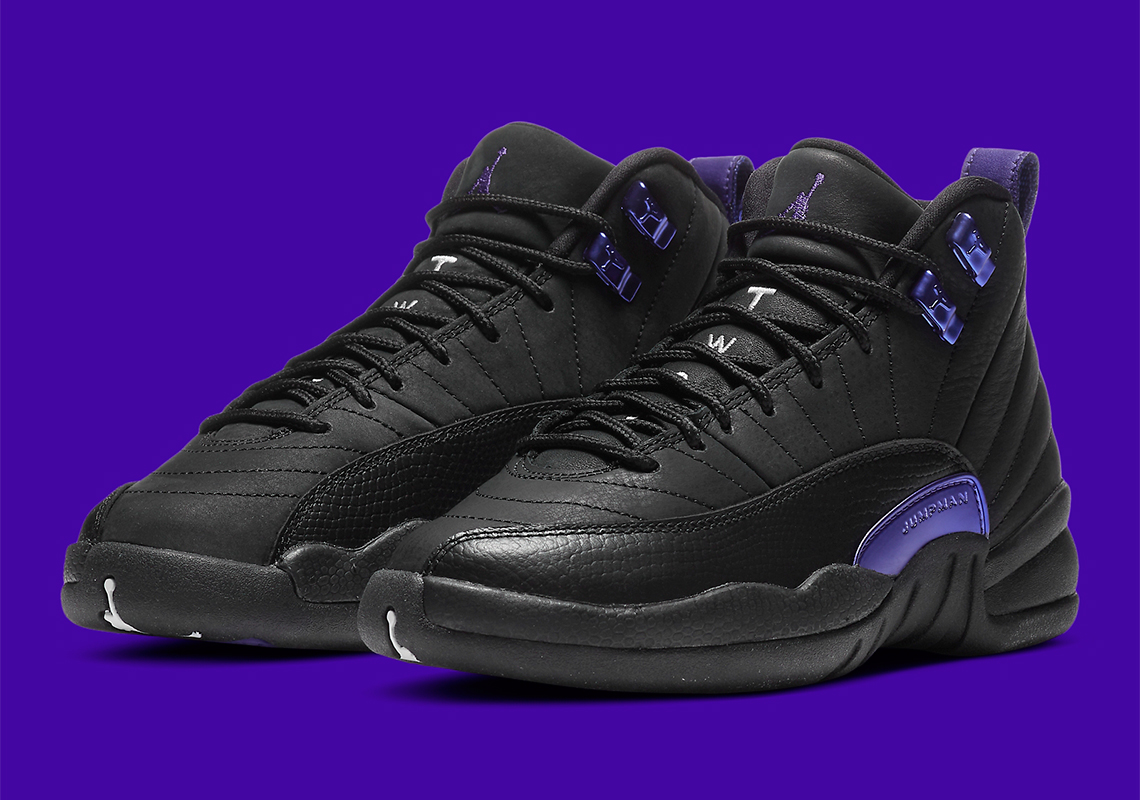 Air Jordan 12 "Dark Concord" Releasing In Grade School Sizes