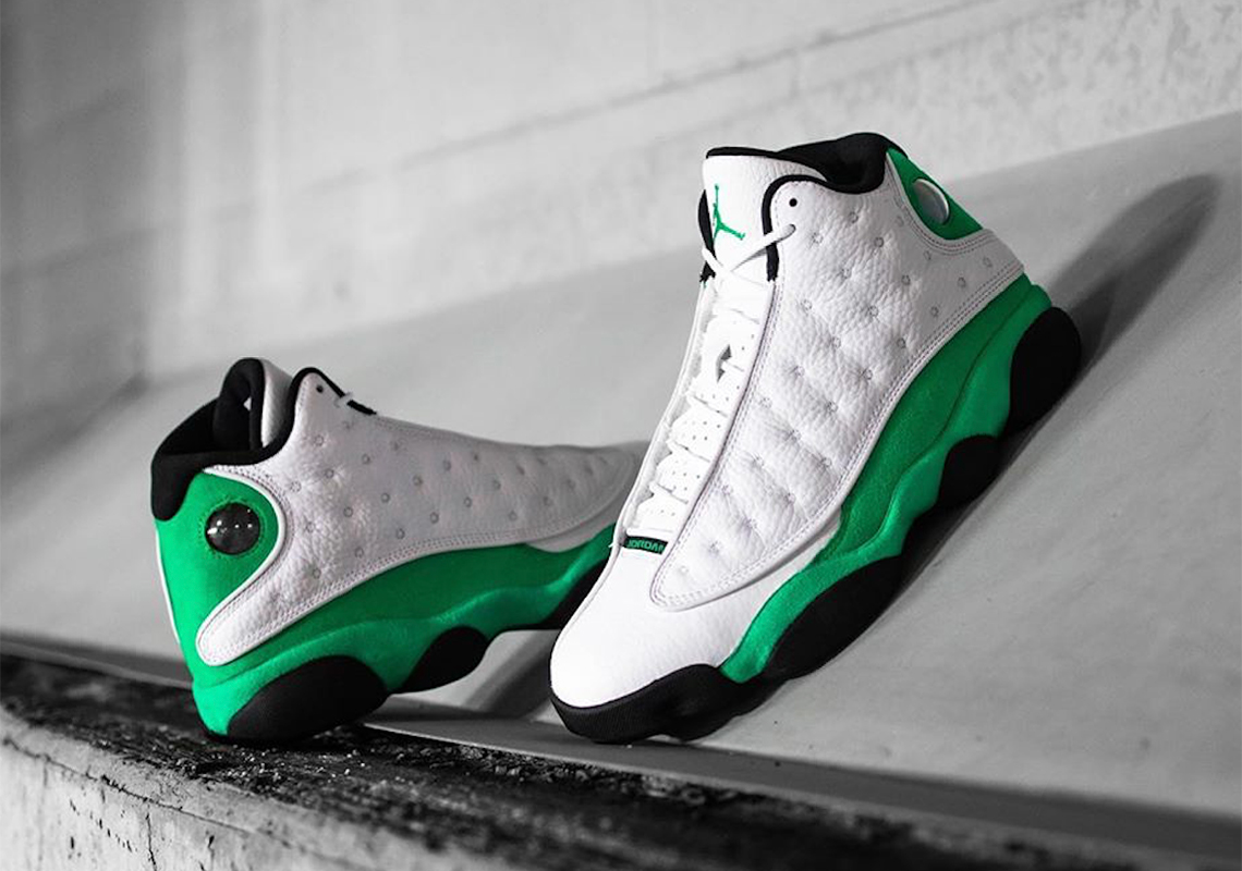 The Air Jordan 13 "Lucky Green" Releases Tomorow