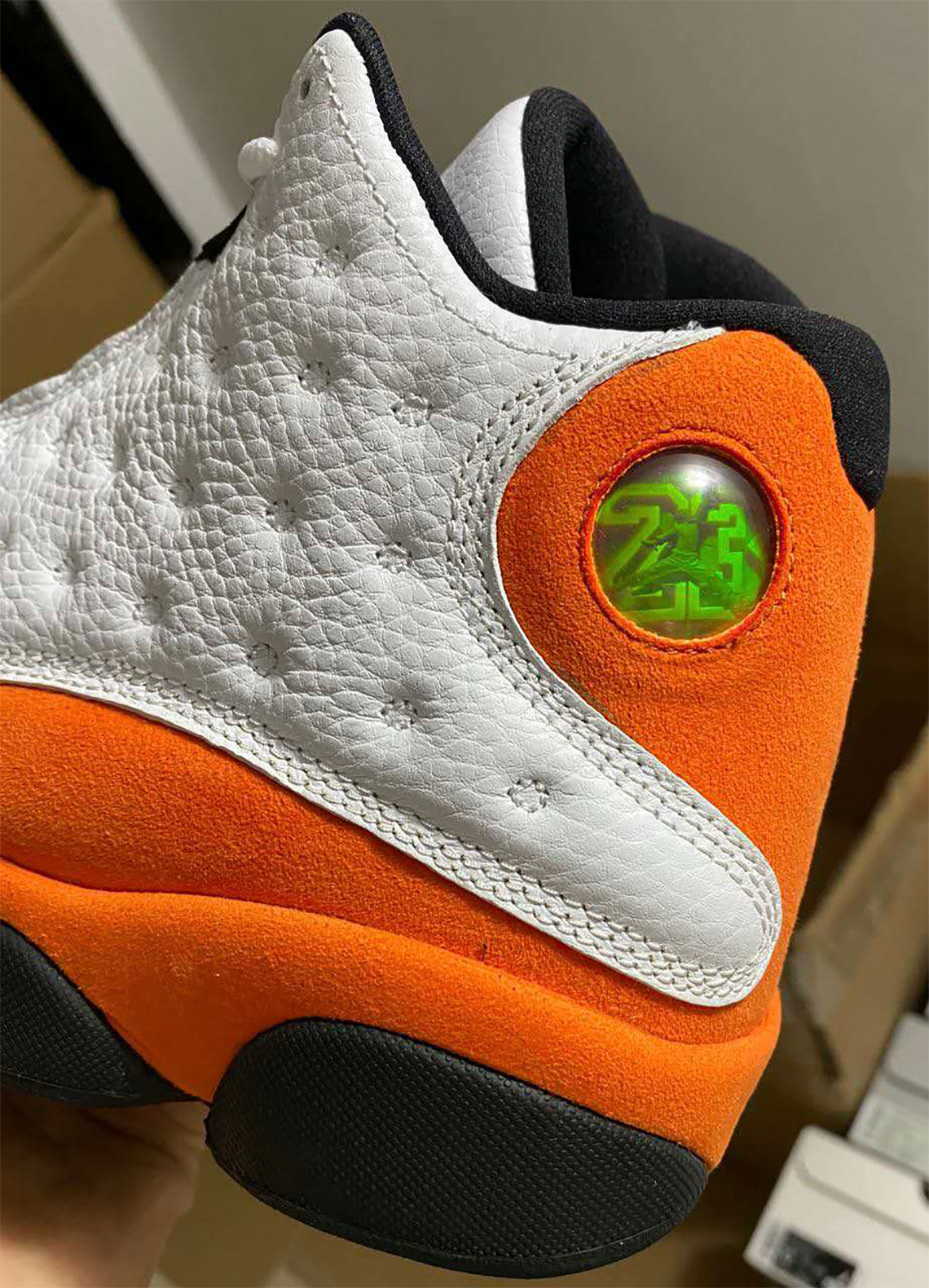 Air Jordan 13 Starfish Orange 414571 108 3