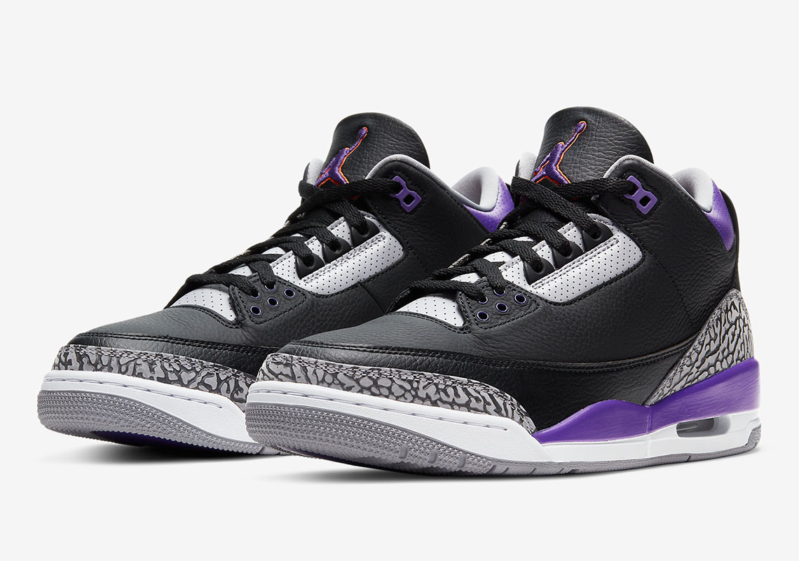 Air Jordan 3 Court Purple Official Images Ct8532 050 4