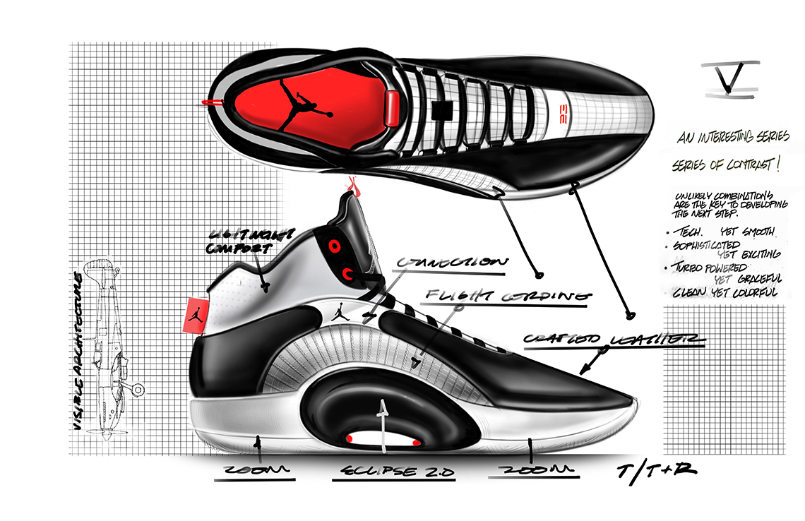 Air Jordan 35 Sketch 1