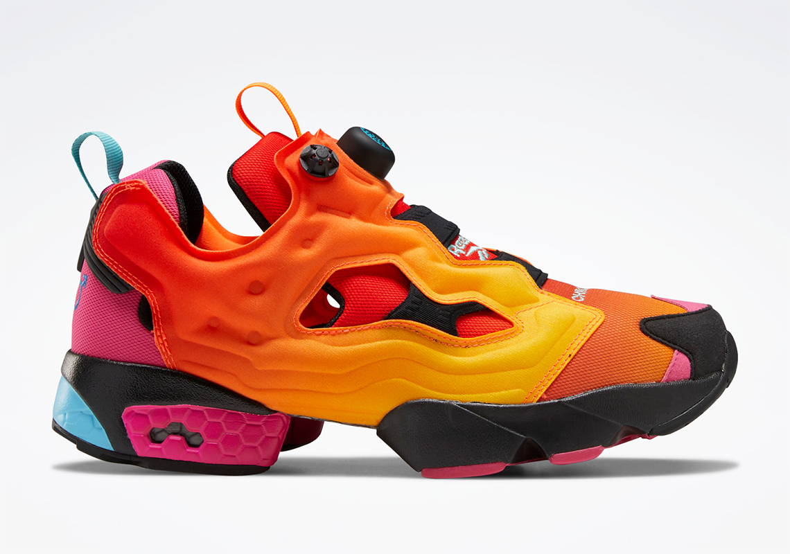 Chromat Reebok Instapump Fury Orange Fz3432 2