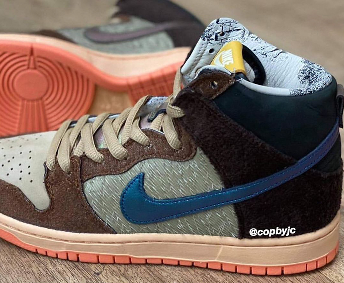 Concepts Nike Sb Dunk High Duck 2