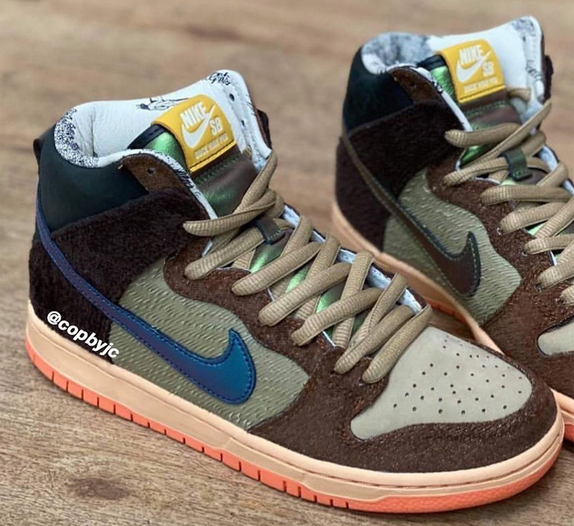 Concepts Nike Sb Dunk High Duck 6