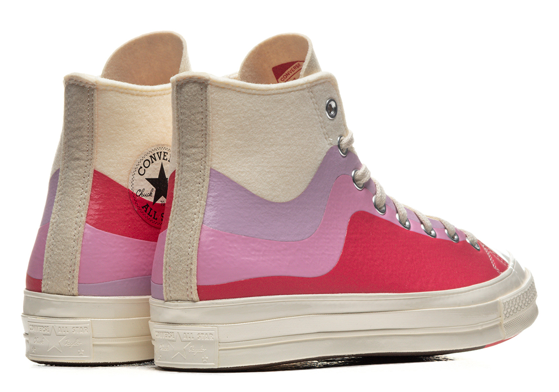 Converse Chuck 70 Hi Easter Felt White Pink 169520c 3