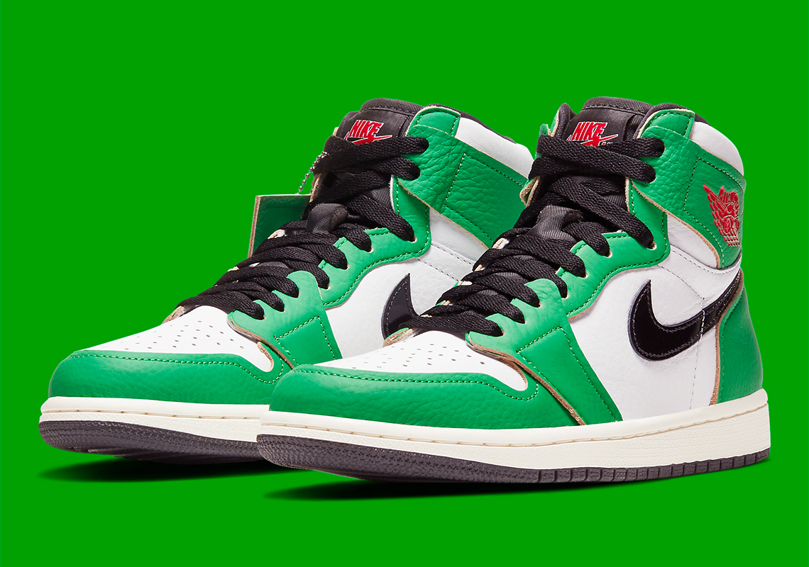 The Air Jordan 1 Retro High OG "Lucky Green" Inspired By MJ's 63-Point Game Against Boston