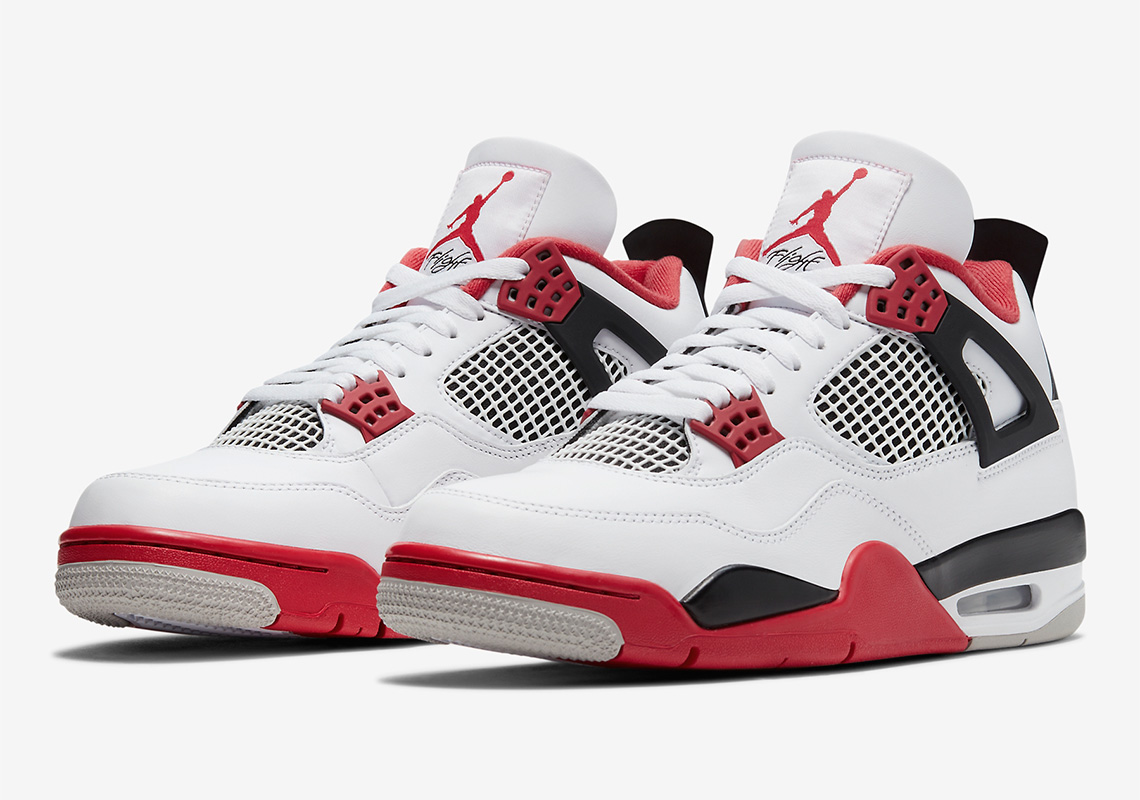 Jordan Brand Unveils Air Jordan 4 OG "Fire Red" For Holiday 2020