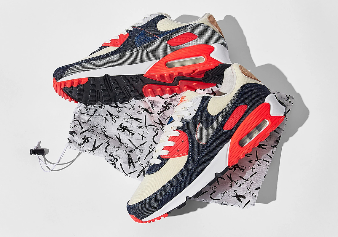 The Denham x Nike Air Max 90 Releases On September 25th