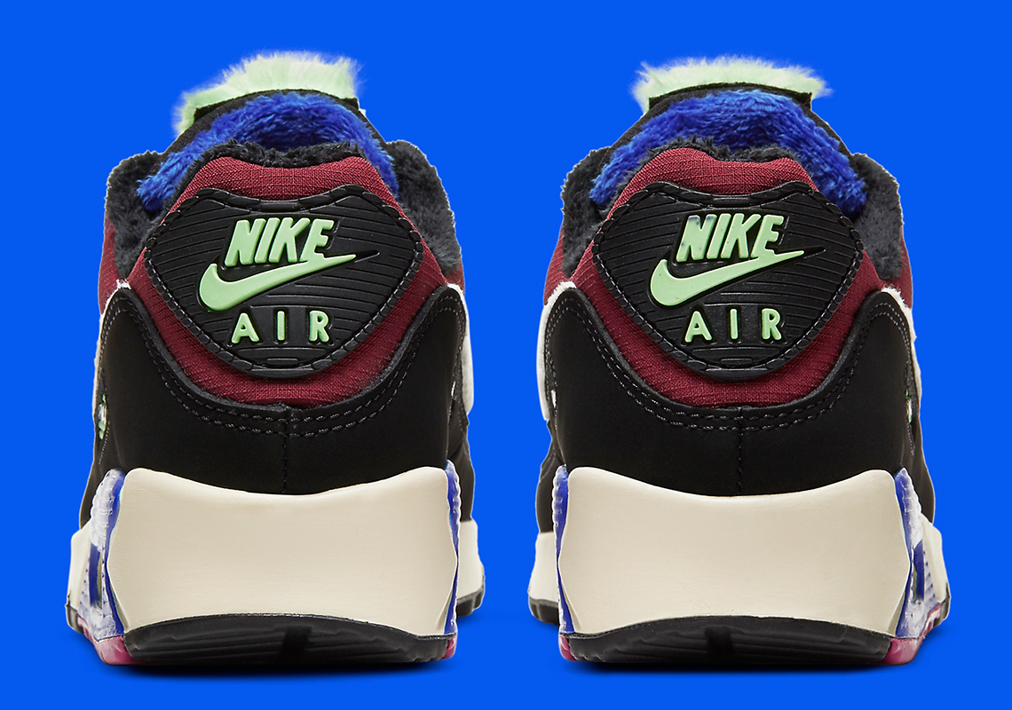 Nike Air Max 90 Fur Multi Color Ct1891 500 5