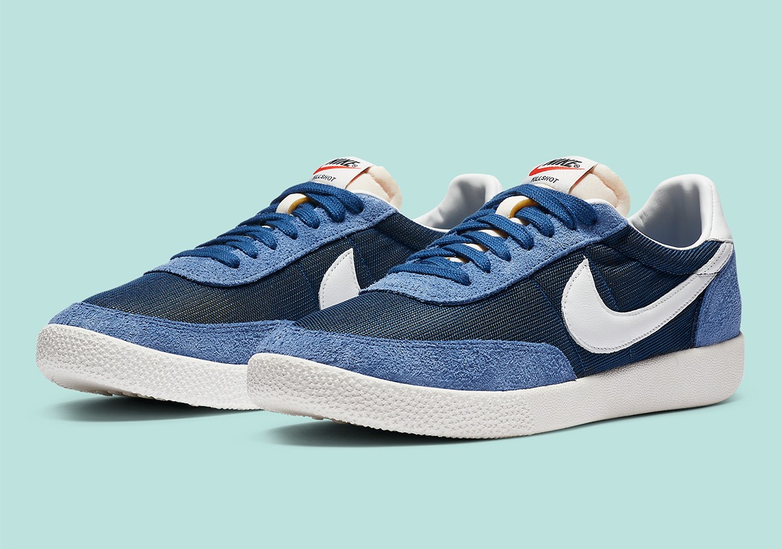 The Nike Killshot OG Emerges In Coastal Blue Suede And Mesh