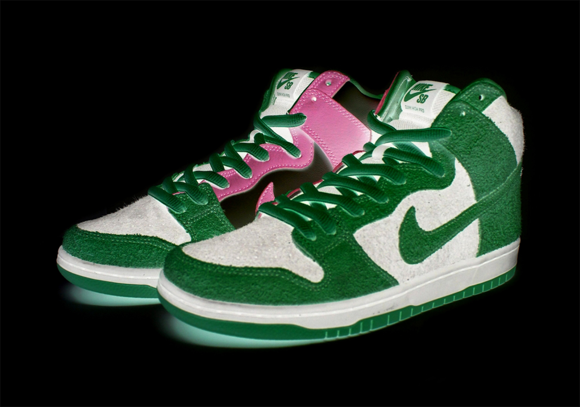 Nike Sb Dunk High Invert Celtics 2