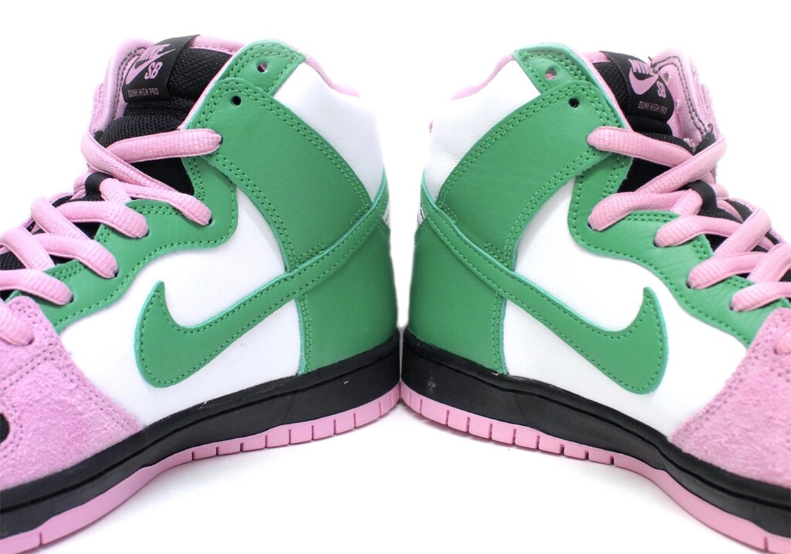 Nike Sb Dunk High Invert Celtics 7