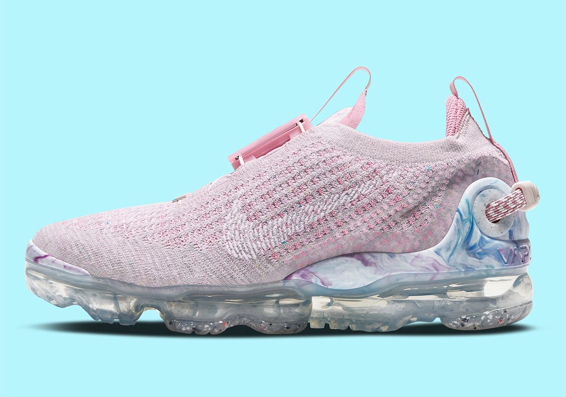 Nike Vapormax 2020 Flyknit Womens Light Arctic Pink Ct1933 500 3