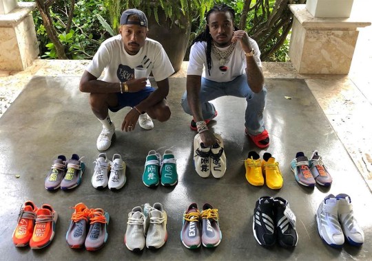 Pharrell Reveals Full Haul Of Upcoming adidas Hu Releases