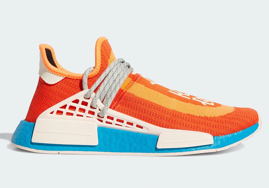 Pharrell Adidas Nmd Hu Bold Orange H67401 4