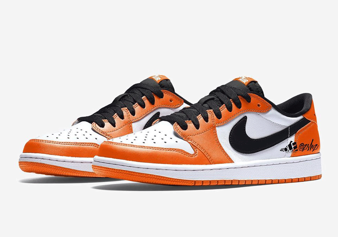 The Air Jordan 1 Low OG Is Set To Dress Up In Orange In August 2021