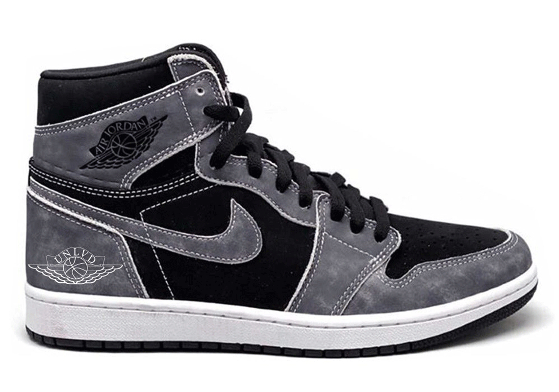 Air Jordan 1 Retro High OG In Black And Light Smoke Grey Coming June 2021