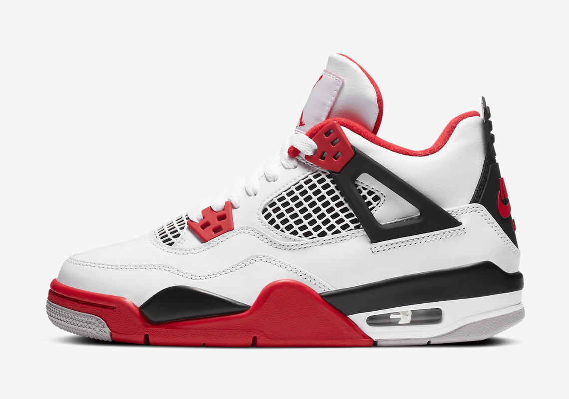 Air Jordan 4 Fire Red Gs 408452 160