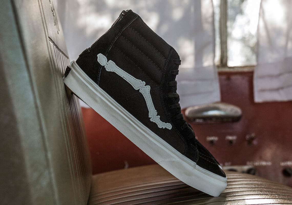 BLENDS And Vans Vault Bring Back The Bone-Adorned Sk8-Hi Zip