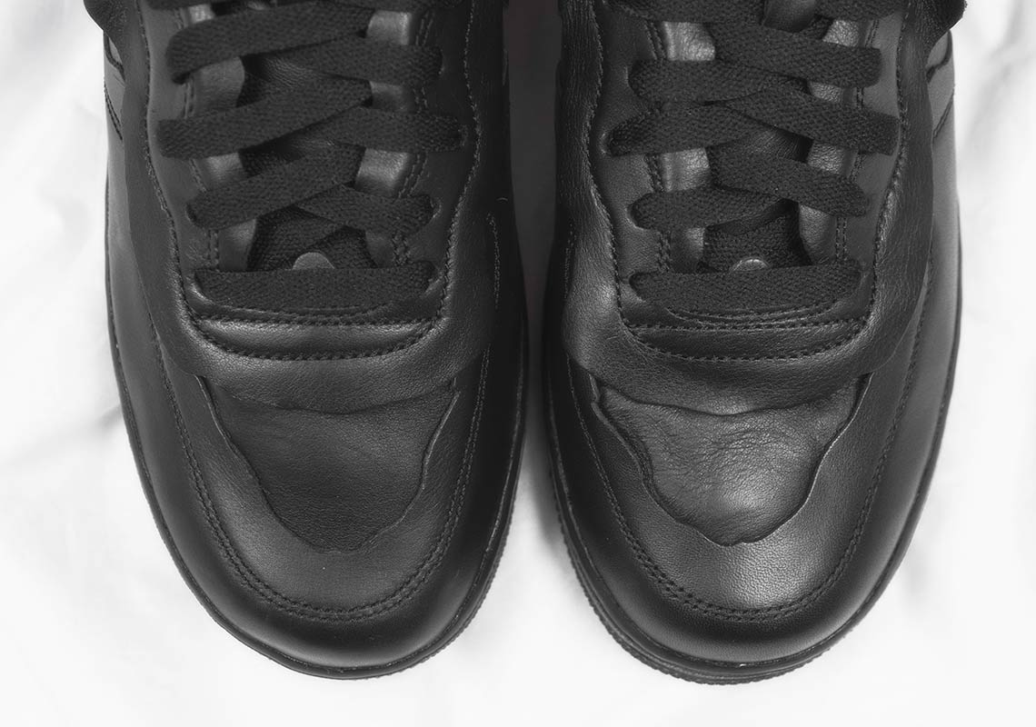 Comme Des Garcons Nike Air Force 1 Mid Black 6