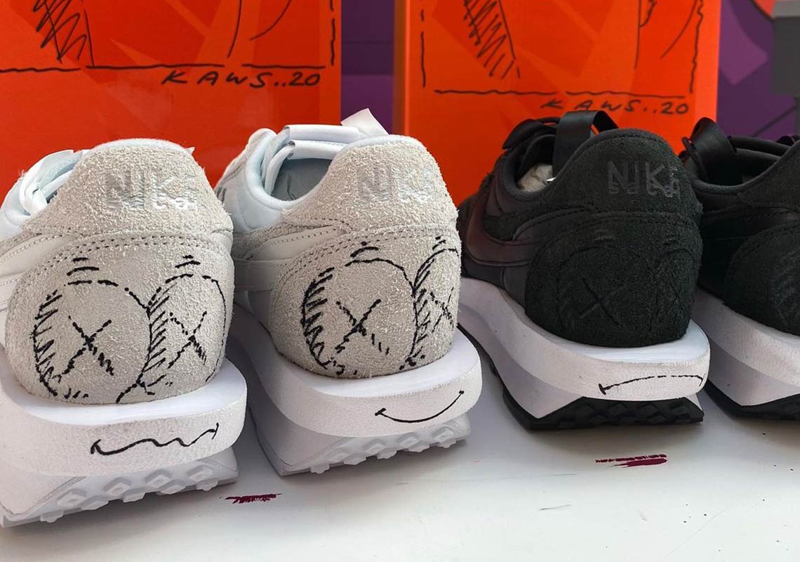 KAWS Customizes The sacai x Nike LDWaffle For Free Arts NYC's 21st Annual Art Auction