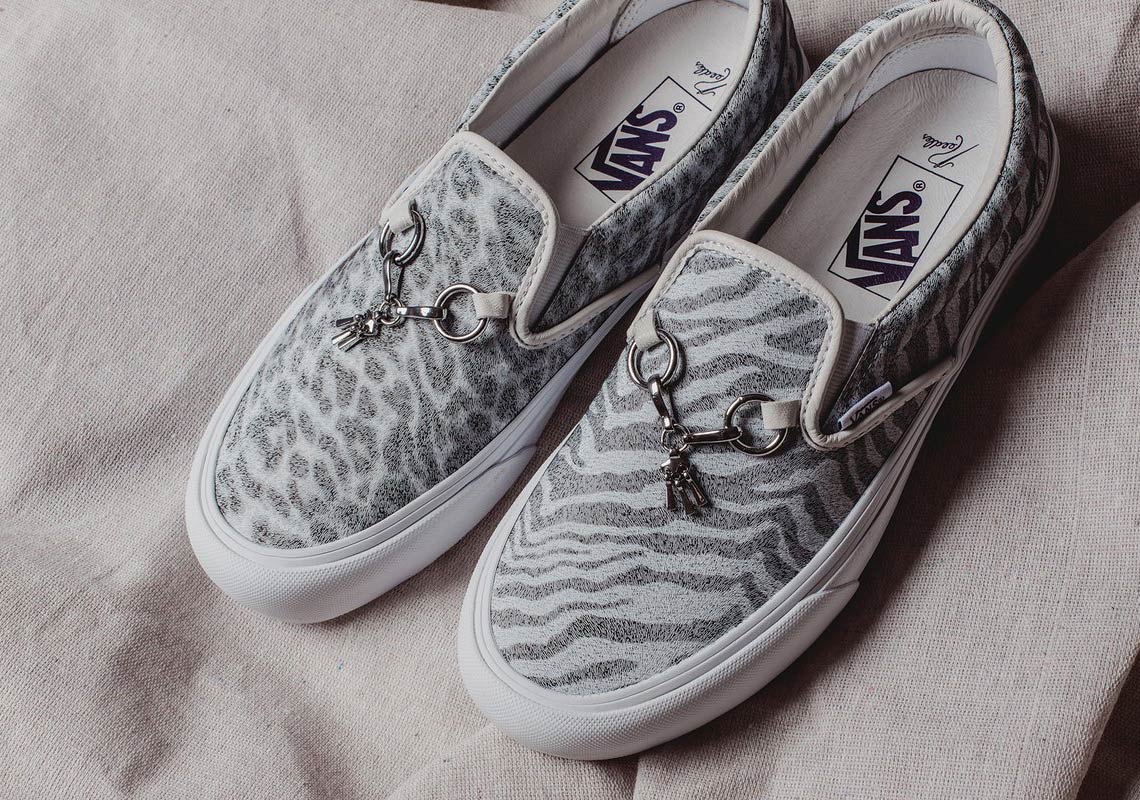 Needles Vans Vault Slip On 2020 White 2