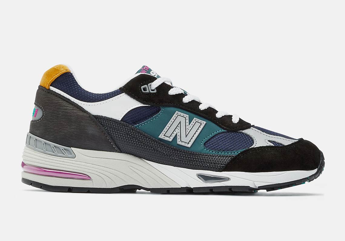 The New Balance 991 Returns In A Multi-Mix Of Material And Color