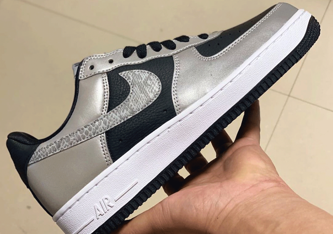 The Nike Air Force 1 B "Silver Snake" From 2001 Returns On January 28th