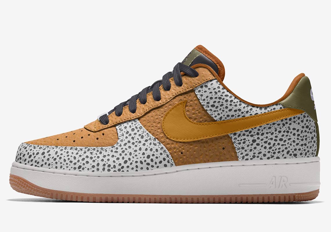 Nike Air Force 1 By You Safari Release Info 2