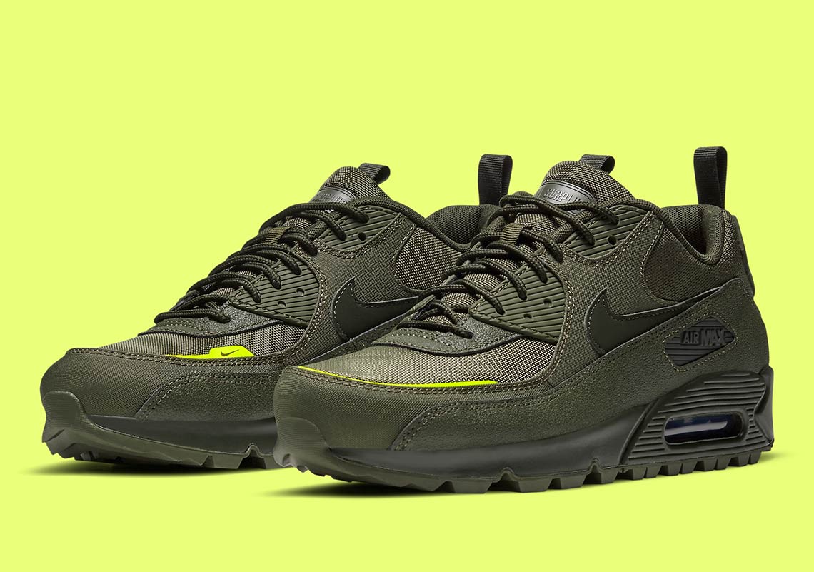 The Nike Air Max 90 Surplus Arriving In Army Olive Green